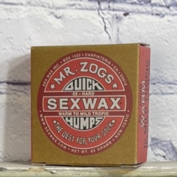MR ZOGS Original SexWax Surfboard Wax New in Box Fun Gift Idea - Picture 6 of 8